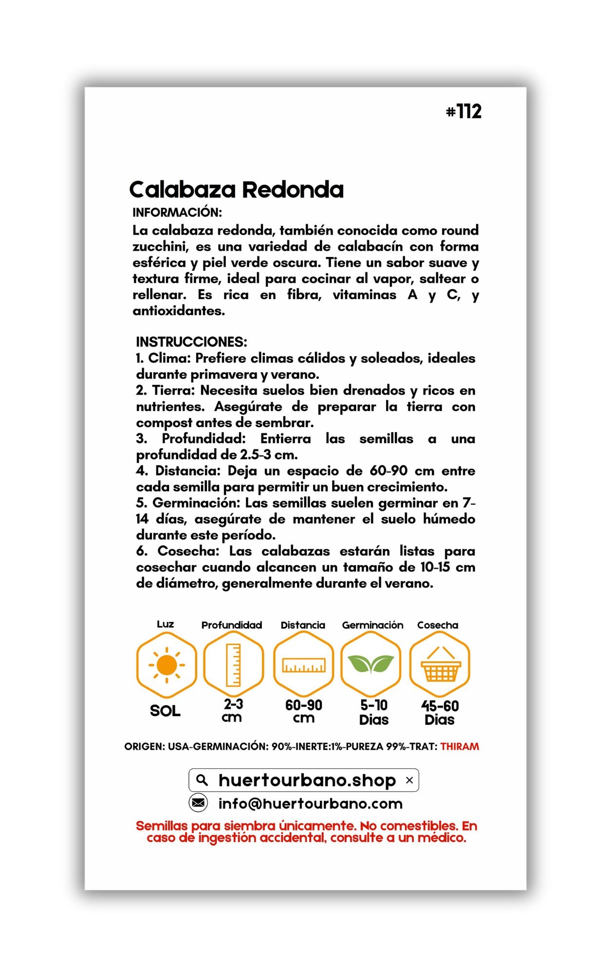 CALABAZA REDONDA